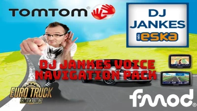 ETS2 Dj Jankes Voice Navigation Pack v2.1