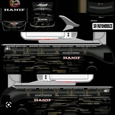 Hino Ak1J Capsul Body Bus Mod with Bd Skin 1.27 & 1.28