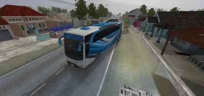 Hino Ak1J Capsul Body Bus Mod with Bd Skin 1.27 & 1.28