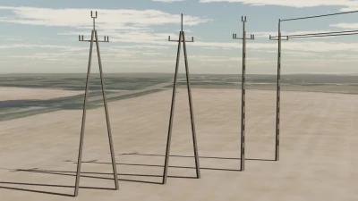 Old Power Poles Pack (Prefab) v1.0.0.0