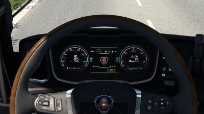 Scania NG Improved Dashboard v4.1