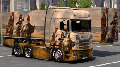 SCANIA RIDING TIGER SKIN 1.47