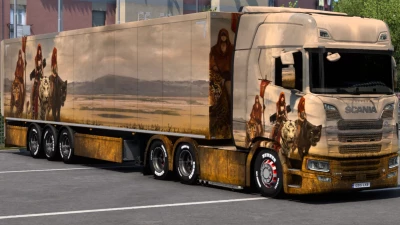 SCANIA RIDING TIGER SKIN 1.47
