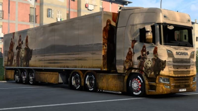 SCANIA RIDING TIGER SKIN 1.47