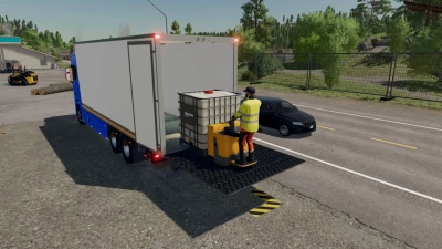 Scania with tail lift v1.0.0.0