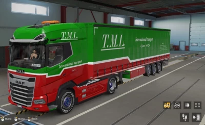 Skin DAF XG+ TML by maury79 1.47