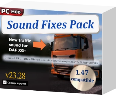 ATS Sound Fixes Pack v23.28