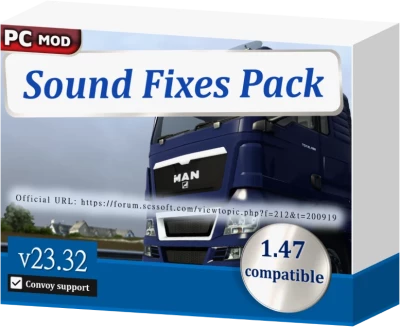 ATS Sound Fixes Pack v23.32