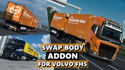 Volvo FH5 Swap Body Chassis v1.47