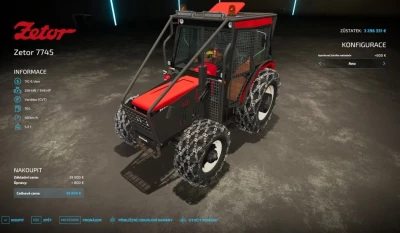 Zetor 7745 UKT v1.1.0.0
