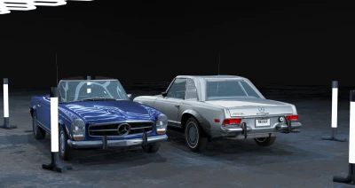 1967 Mercedes Benz 280 SL TwiXeR v1.0