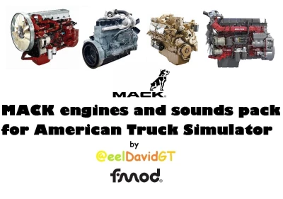 [ATS] Mack Engines & Sounds Pack by eelDavidGT v1.1 1.47