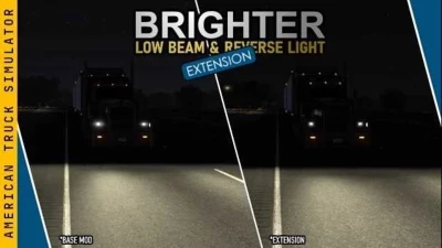 Brighter Low Beam Headlights and Reversing Lights v1.2.13 1.47