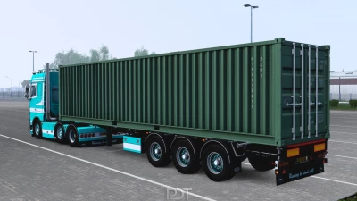 Daf XF Stebo and Trailer for 1.47