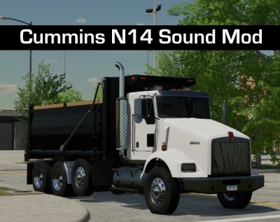 FS22 Cummins N14 Sound Mod v1.0.0.0