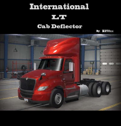 International LT Cab Deflector by K370zx v1.0