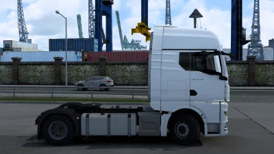 MAN TGX 2020 Chassis with 1420 liters fuel tank (2x 710 liters) By Teksit v1.0