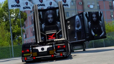 SCANIA DEVIL GIRL SKIN 1.47