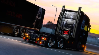 SCANIA DEVIL GIRL SKIN 1.47