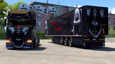 SCANIA DEVIL GIRL SKIN 1.47