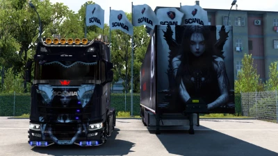 SCANIA DEVIL GIRL SKIN 1.47