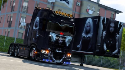 SCANIA DEVIL GIRL SKIN 1.47