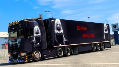 SCANIA DEVIL GIRL SKIN 1.47