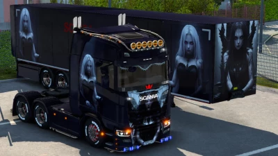 SCANIA DEVIL GIRL SKIN 1.47