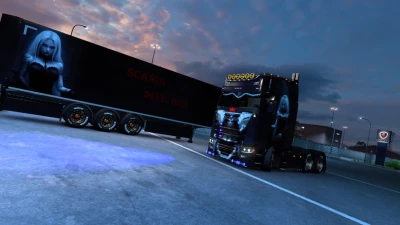 SCANIA DEVIL GIRL SKIN 1.47