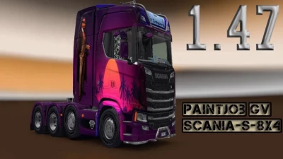 Scania Truck Skin by GVvblog v1.0