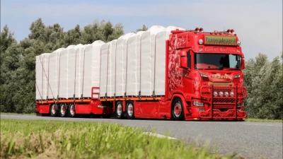 Scania V8 Philip Judge Open pipe sound v3.0