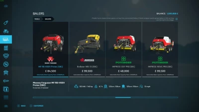 Selectable Bale Capacity Pack v1.3.0.0