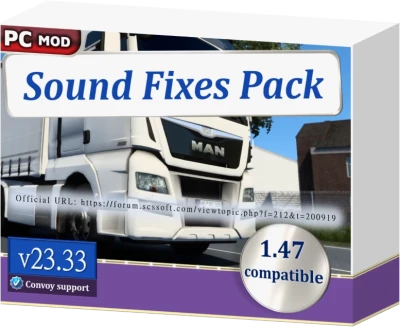 ATS Sound Fixes Pack v23.33