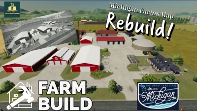 TechSim Farm Save Game on Michigan Farms Map v1.0.0.0