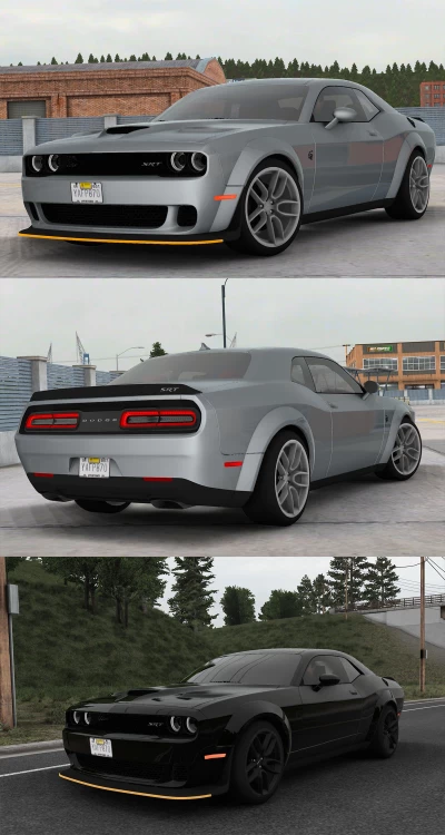 [ATS] Dodge Challenger SRT Hellcat Widebody 2018 v1.3 1.47
