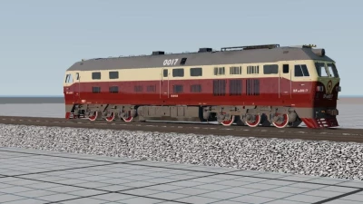 China Railway DF4D Locomotive v1.0