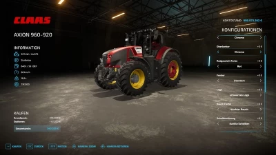 Claas Axion 960 v1.4.0.2