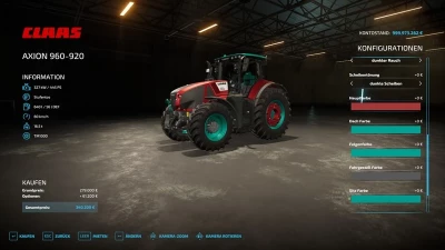 Claas Axion 960 v1.4.0.2