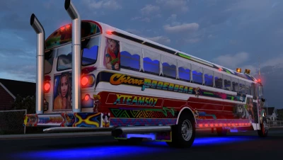 Diablo Rojo Thomas Panama ATS & ETS2 1.47