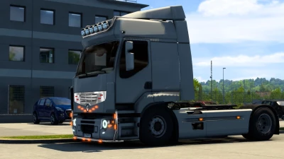 ETS 2 RENAULT PREMIUM TUNING MOD V8 1.47