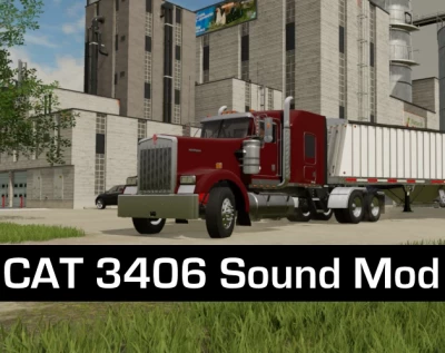 FS22 CAT 3406 Sound Mod v1.0.0.0