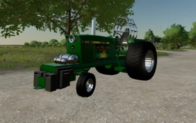 John Deere pulling tractor v1.0.0.0