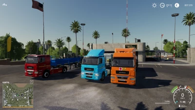 Kamaz 5490 and 65206 Neo for FS19 v1.0.0.0