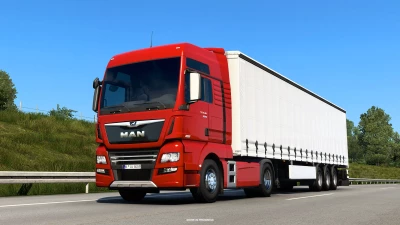 Man tgx euro6 680Hp engine 1.47