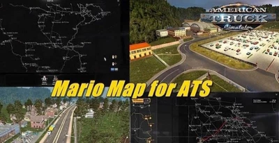 Mario Map for ATS upd 26.06.23 1.48
