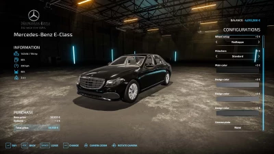 Mercedes-Benz E Class v1.0.0.0