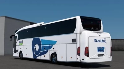 Mercedes Travego 16 SHD KamilKoç FlixBus Kaplaması Skin v1.0