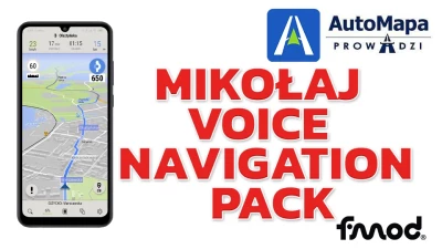 ATS Mikołaj Voice Navigation Pack v2.1