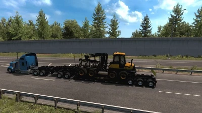 Mr_Larrington AI Multiple trailer in Traffic mod 1.47