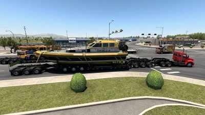 Mr_Larrington AI Multiple trailer in Traffic mod 1.47